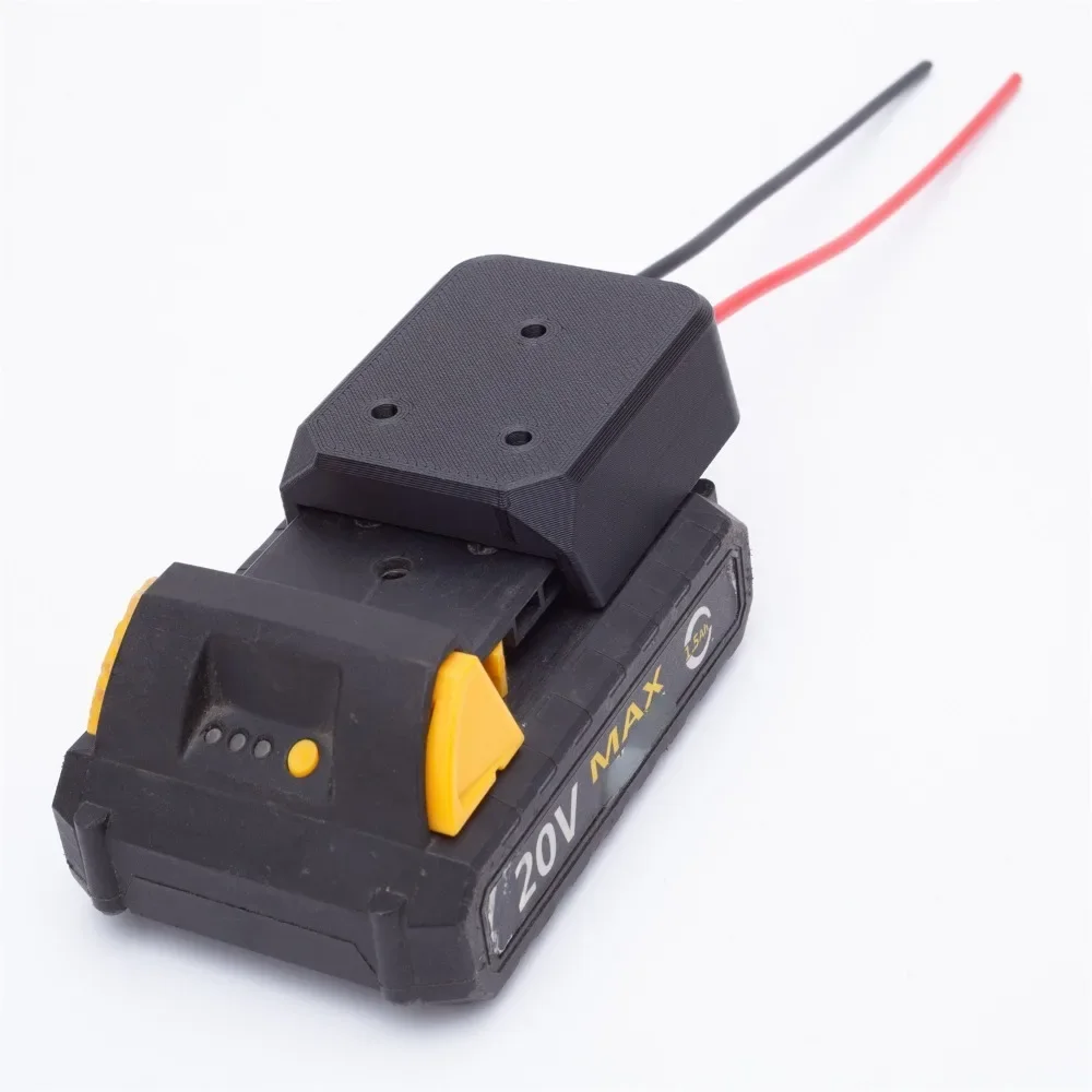 Power Tool Accessories Battery DIY Adapter， for DEKO 20V Lithium Ion Battery 14AWG Wires DIY External Power Supply