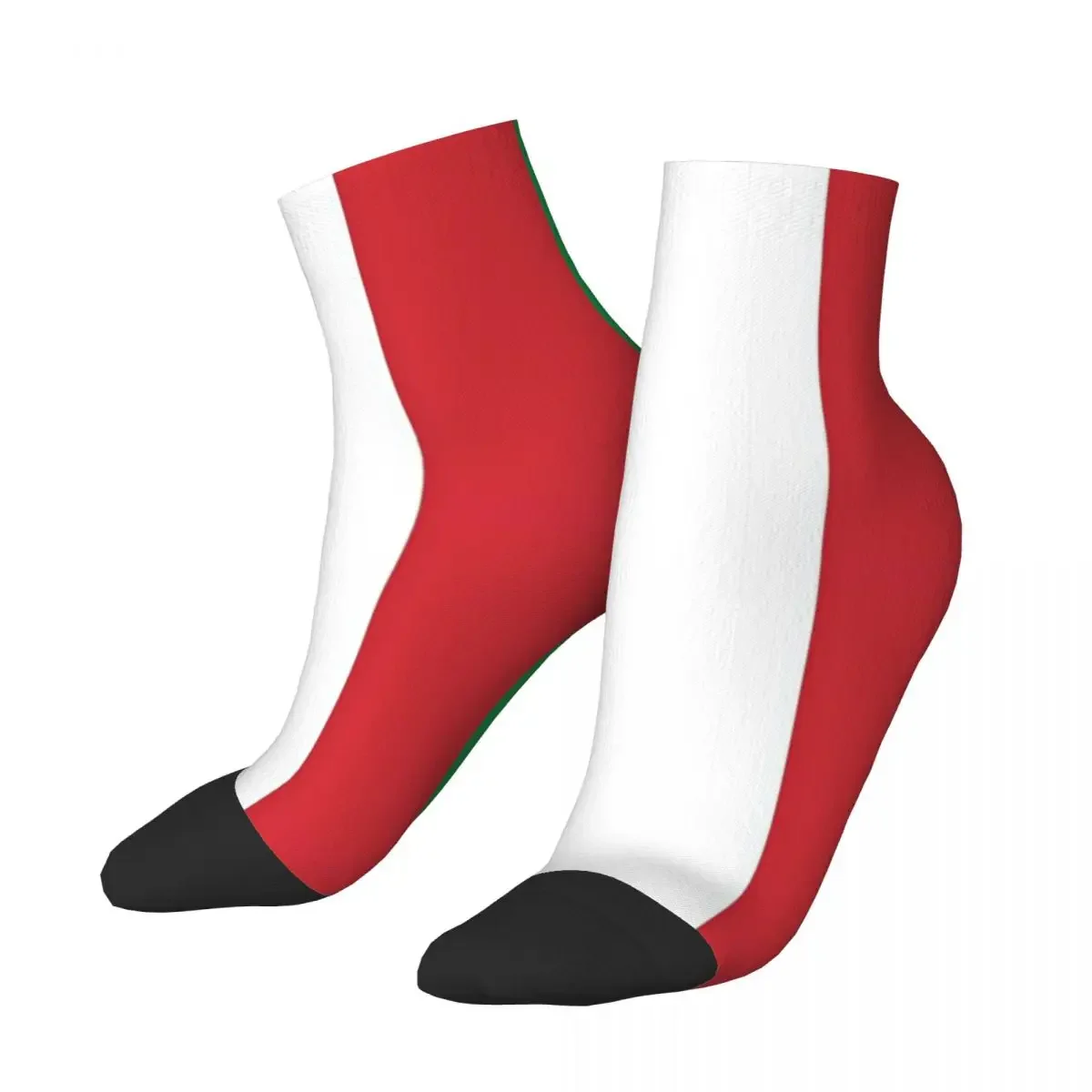 

Флаг Италии - итальянские носки Harajuku, высококачественные чулки, всесезонные носки, аксессуары для подарка на день рождения унисекс