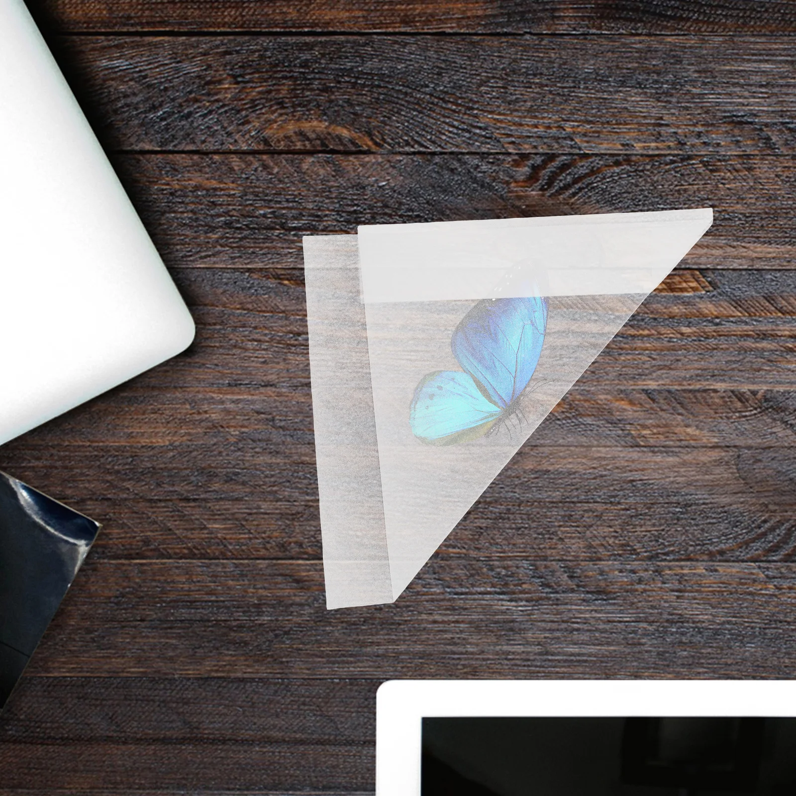 

20Pcs Specimen Triangle Paper Bags for Butterfly Collection Temporary Storage Sample Preservation Science Classroom Supplies