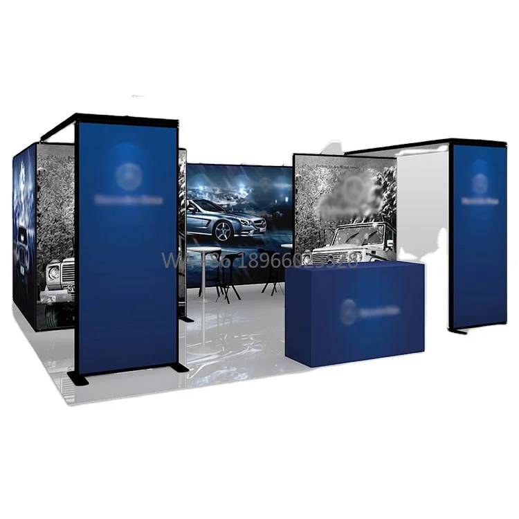 2024 20x20ft Aluminum Metal Frame Modular 6x6 Exhibition Booth Trade Show Booth Display with Arch