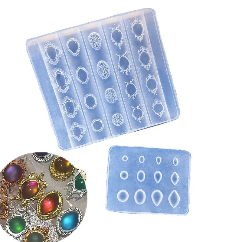 ثلاثية الأبعاد مسمار قالب سيليكون أدوات الأظافر الكرتون القوس أرنب الإطار الأحجار الكريمة مسمار السحر قوالب مسمار الفن اكسسوارات مستلزمات الأظافر #6