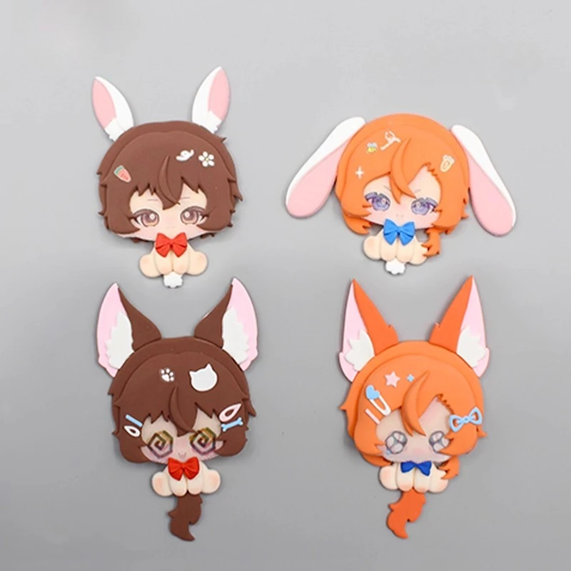 بوليمر كلاي البسكويت دمية آذان/الذيل/أجنحة تشكيل قالب القطع لتقوم بها بنفسك شخصية كرتونية آذان الحيوان/أجنحة الملاك تشكيل أداة #3