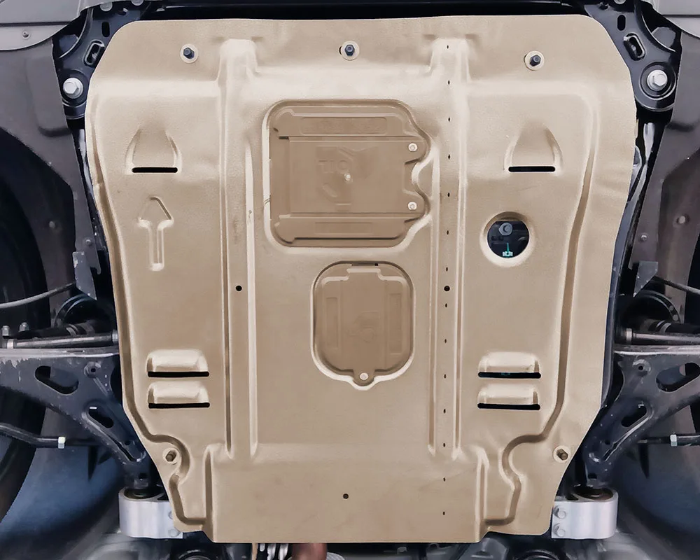 For Cadillac XT6 2020-2024 2.0T Higher Quality Black Under Engine Guard Mudguard Board Splash Shield Mud Fender Plate Panel