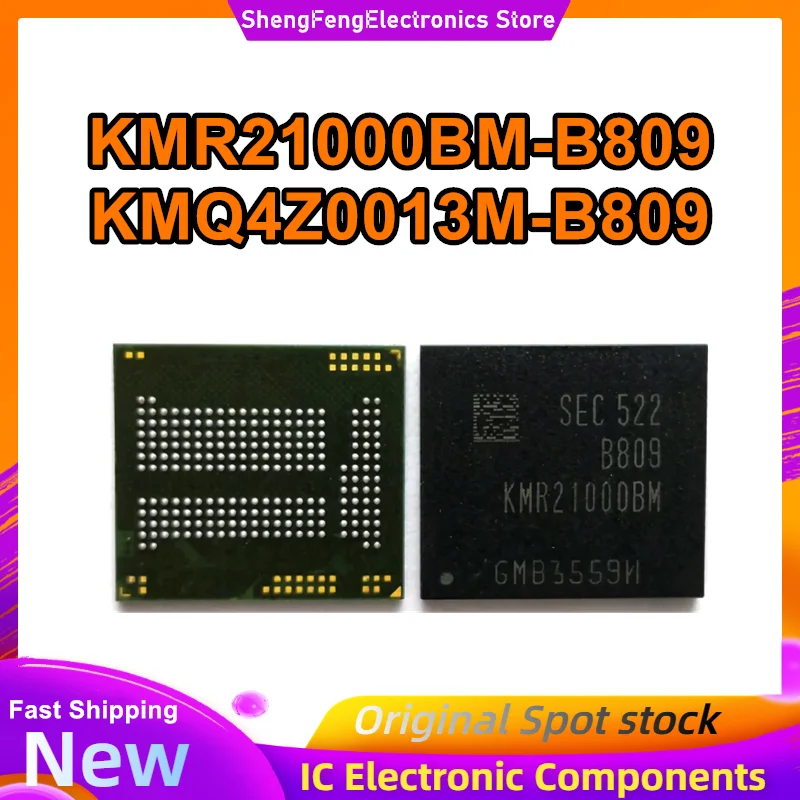

KMR21000BM-B809 KMQ4Z0013M-B809 2+3emcp BGA221 font library IC New Original in Stock
