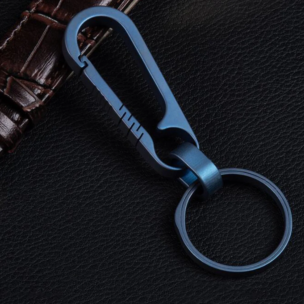 

Waist Lightweight Waist Keychain Hanging Buckle Hanging Buckle Car Keychain For Backpack Car Key Organizer Grey