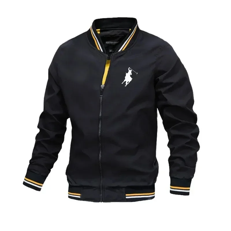 2026 New Spring and Autumn Collection Men's Comfort, Leisure, Fashion, Outdoor Sports, Cycling, Travel Long Sleeve Zipper Jacket