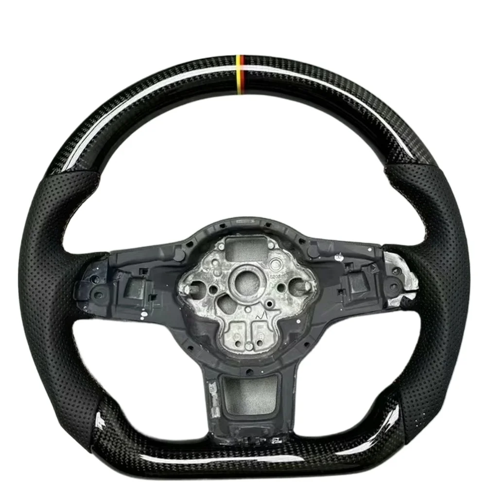 

Руль из углеродного волокна в спортивном стиле для Volkswagen VW Golf R Jetta Passat Golf 6, Scirocco Polo Touareg Golf7 MK7, модели автомобилей