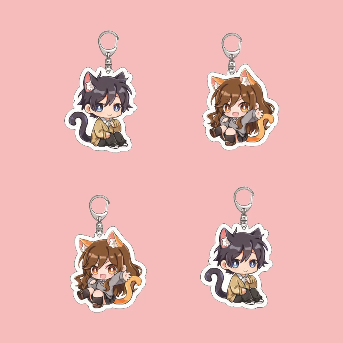 Anime GOODS Acrylic Keychain cute y2k Hori and Miyamura keychain for bag key car key bag backpack collection display accessories