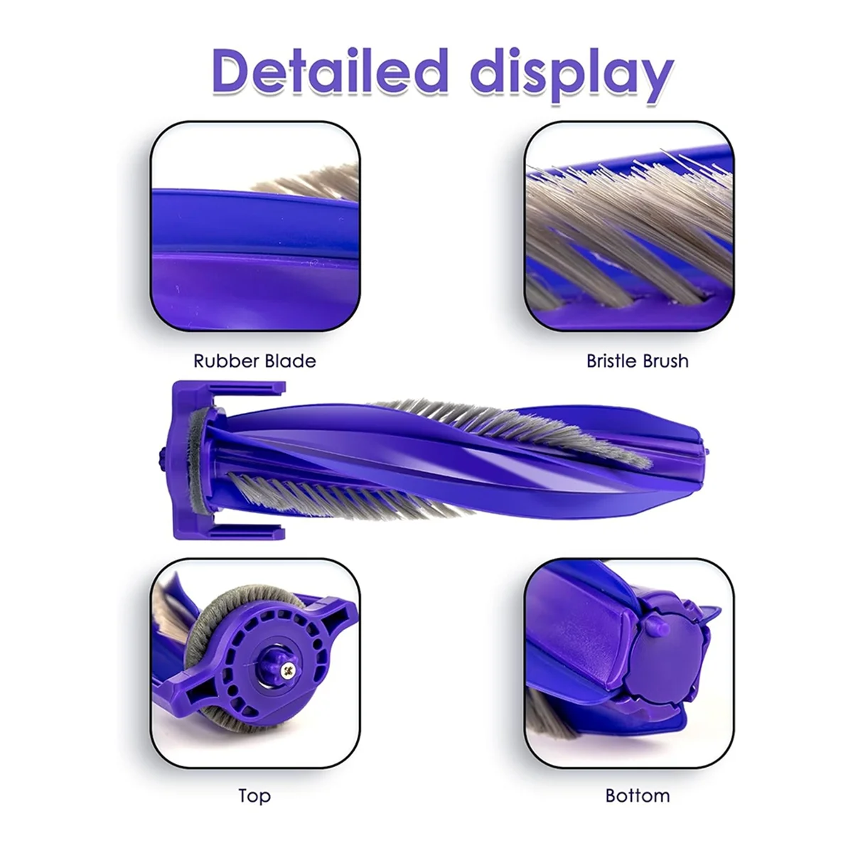 

Y32A 2 шт. сменные щетки для комбинированного робота-пылесоса и швабры Freo X Ultra, комплект аксессуаров для запасных частей