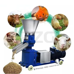 200-300KG/H Farming Pelletizer Household Pellet Machine Rabbit Pig Cattle Feed Pellet Processing Machine