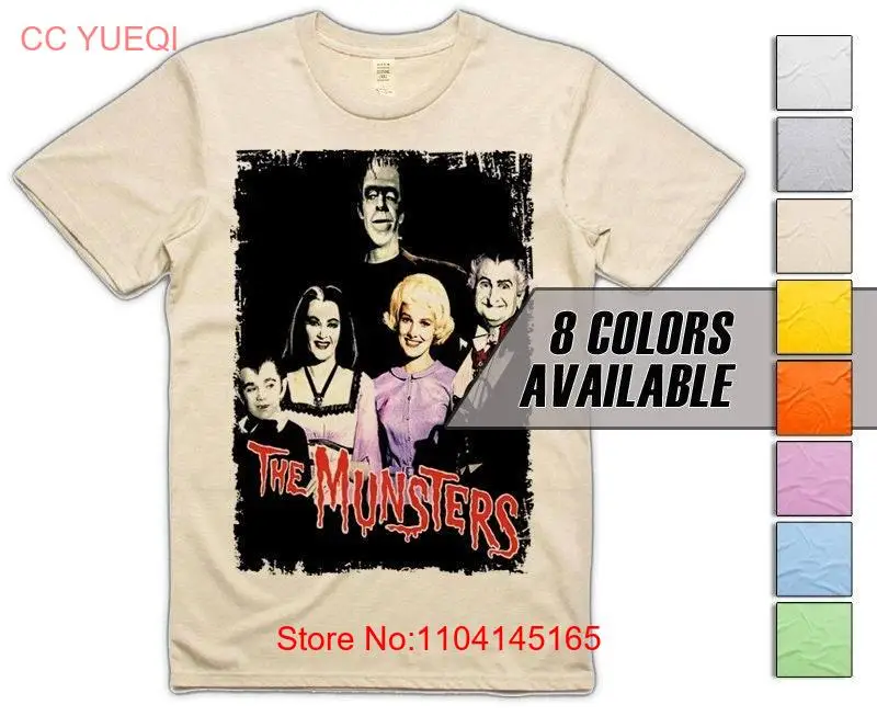 The Munsters V13 Men's T Shirt all sizes S 5XL 8 Colors available long or short sleeves