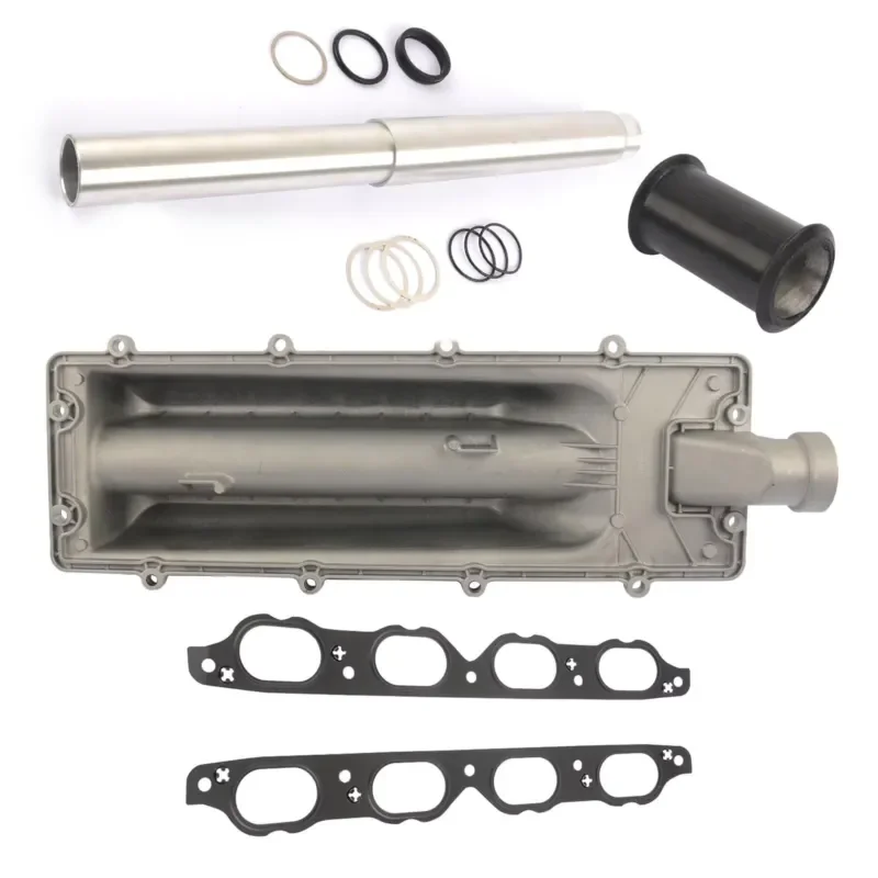 Collapsible Water Transfer Pipe Kit for E60 E61 X5 E53 E70 545i 550i 650i 735i 745i 750i N62 Engine Cooling Hose