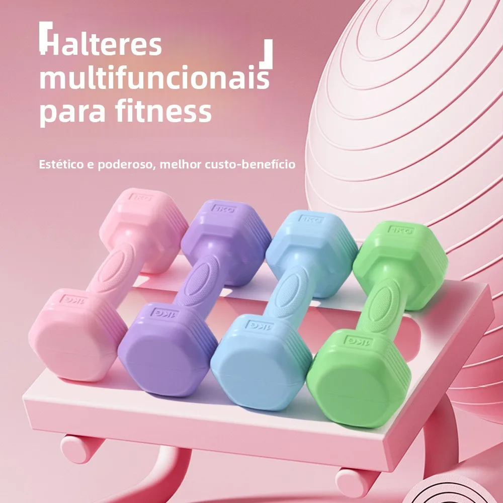 women's-dumbbells-fitness-equipment-home-abdomen-slimming-barbell-kettlebell-children's-teenagers-2kg-pair-small-dumbbells