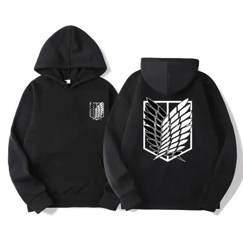 Sudadera informal de Anime japonés Attack On Titan Men Dies Autumn, jersey de chándal, sudaderas de hip hop