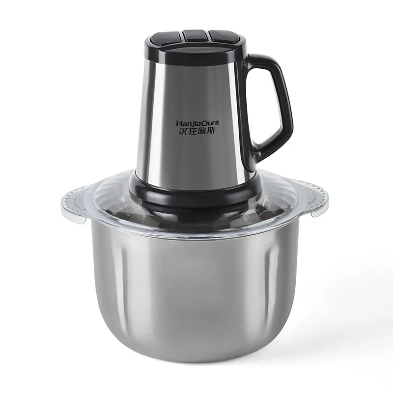 

Large Capacity Meat Grinder Household Electric Multi-Function Dumpling Stuffing Mashed Garlic Chili Sauce Complementary Food Sti