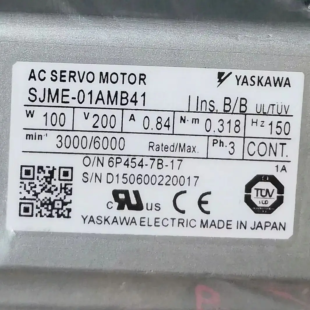 Original Genuine SJME-01AMB41 Brand New Servo Motor，SJME 01AMB41 Servo motor，Fast shipping，In Stock