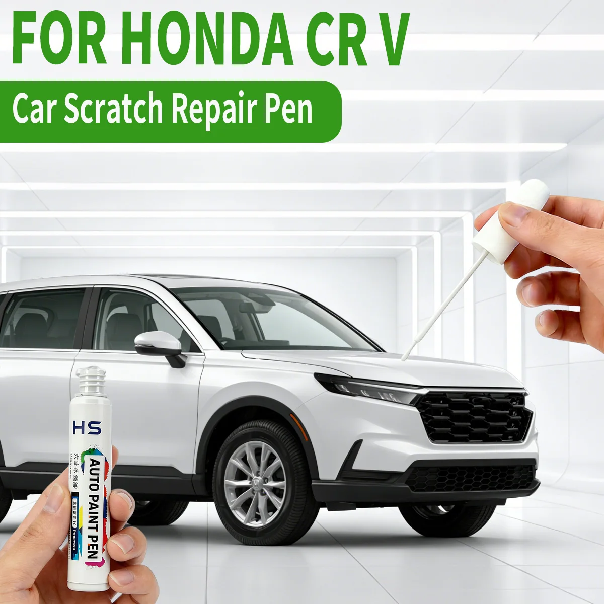 

Ручка-корректор для удаления царапин и ремонта краски Honda CR-V: черный NH731P, белый Star Blue, Premium Crystal Red, Gold Green, Moon White