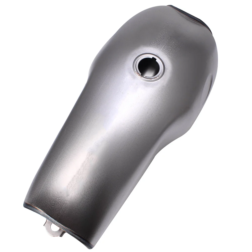 Motorcycle Unpaintd 10L 2.6 Gallon Gas Fuel Tank For Suzuki Yamaha Honda CB350 450 750 Universal