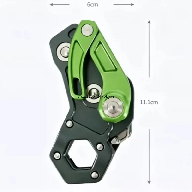 For Secure Descent Device for Outdoor Rescue High Quality Aluminum Alloy Anti Skid Design