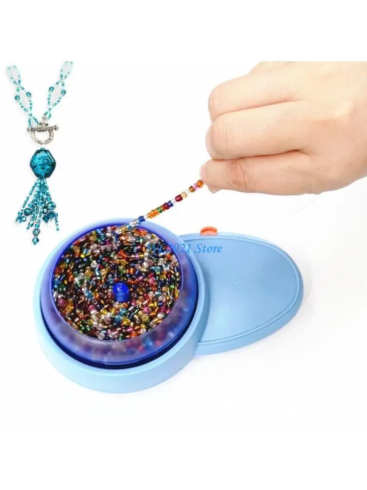 

G5GC 7.09x4.72x2.36in ABS Electric Bead Spinner, Adjustable Speed Bead Loader
