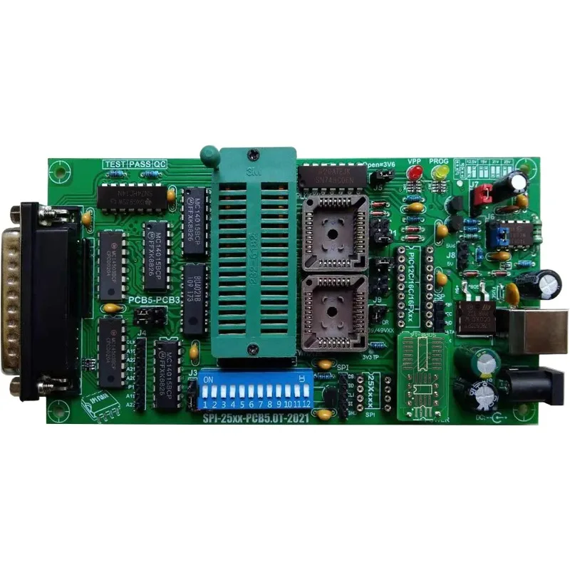 

Main Board BIOS Programmer Spi-25xx-pcb5.0e Multifunctional Willem Universal EPROM Burner