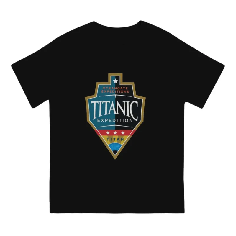 OceanGate Man TShirt Titanic Expedition Distinctive T Shirt Graphic Streetwear Hipster