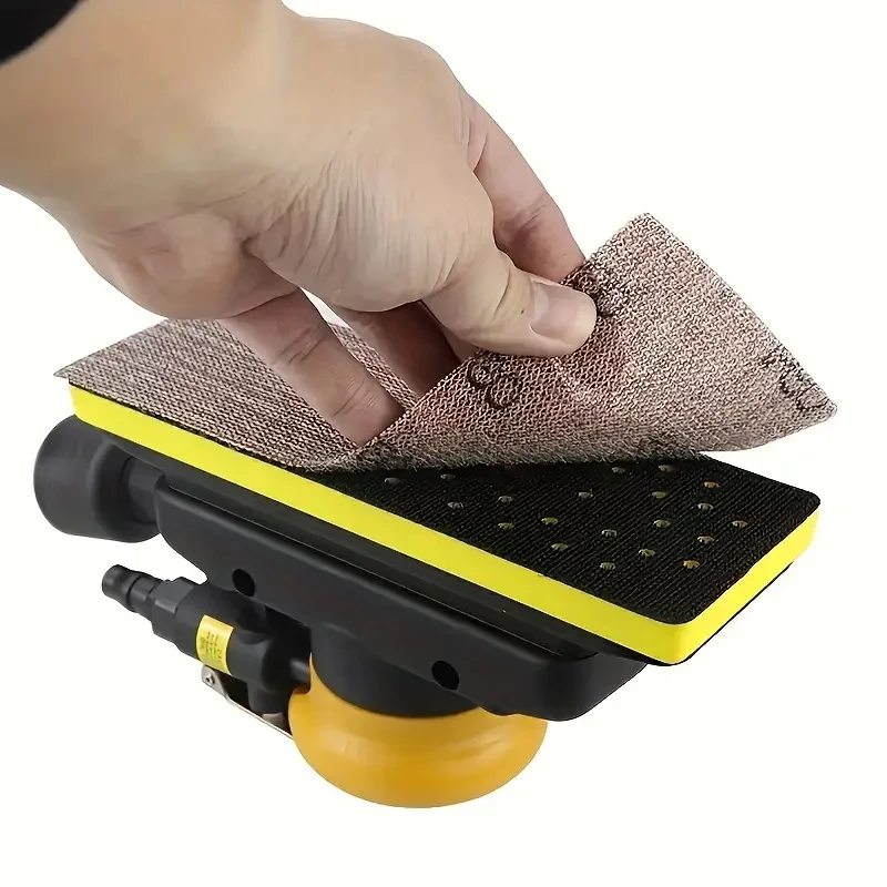 Papel de lija Rectangular, 10 Uds., accesorios, papel de lija al vacío, disco de lijado, papel abrasivo para herramientas de lijadora de 70x198mm