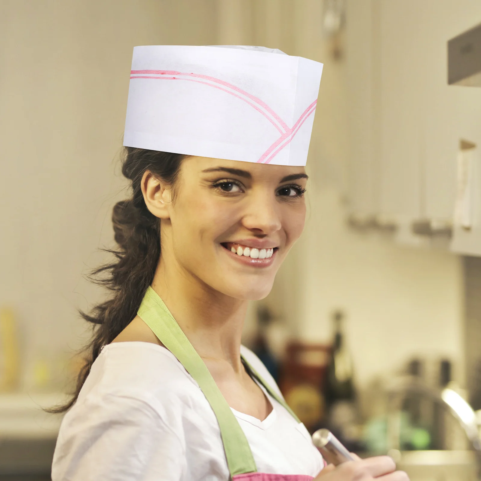 40 Pcs Hat Disposable Chef Work Hats Restaurant Paper Catering Cooking for Kitchen