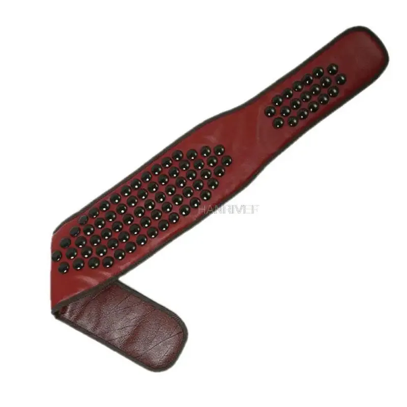 Lumbar stimulator germanium tourmaline electric heating abdominal belt far-infrared jade treatment pain relief jade belt