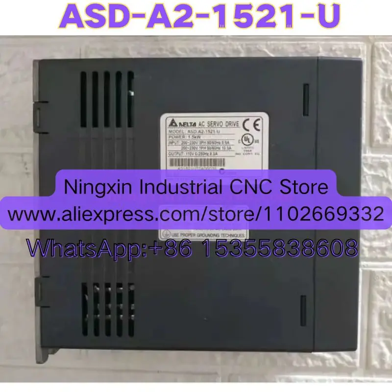 ASD-A2-1521-U Used Servo Drive ASD A2 1521 U Function Intact Shipped Quickly