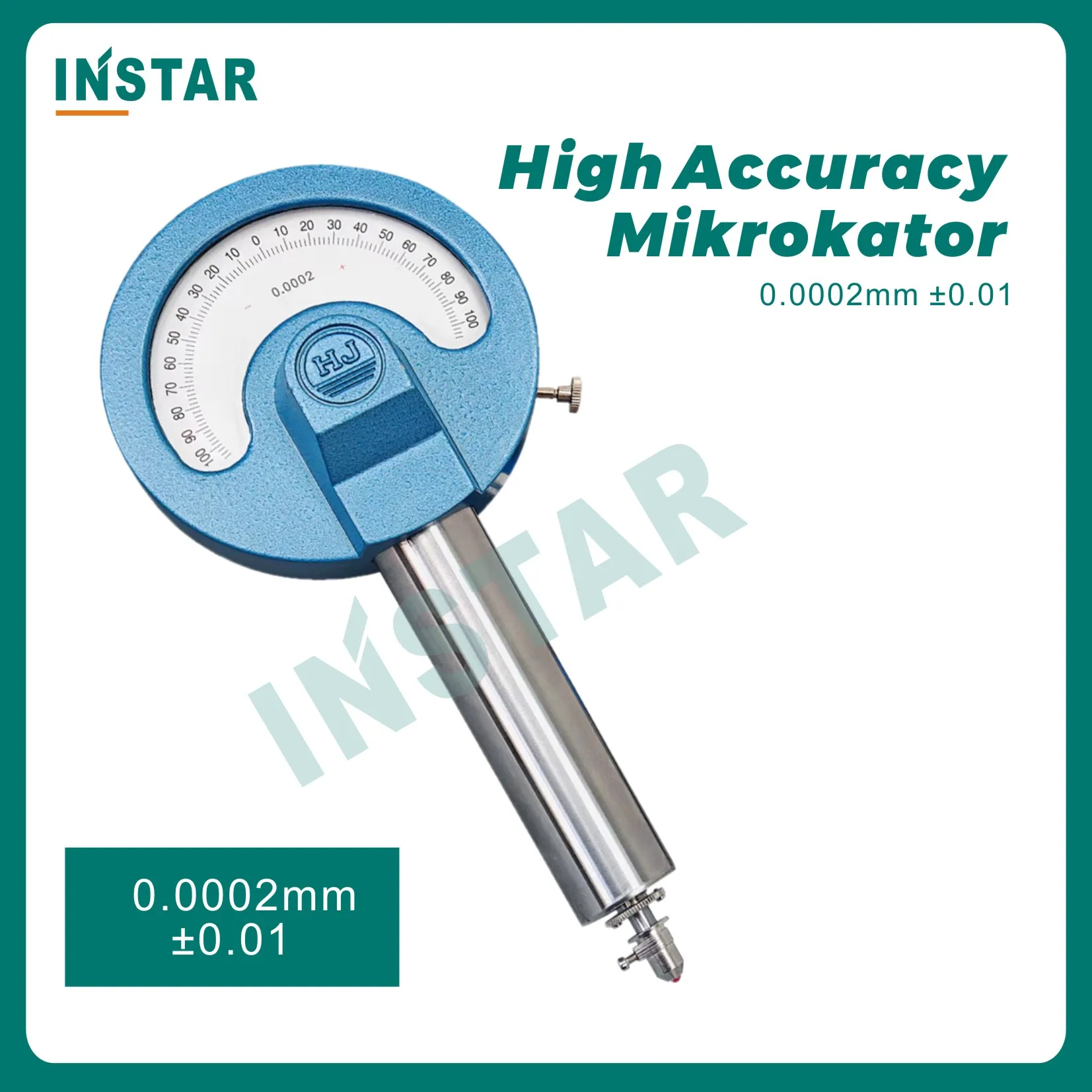 Mikrokator 0.0002mm ± 0.01mm Reed Type Comparator Industrial Quality Level Dial Test Indicator Dial Gage