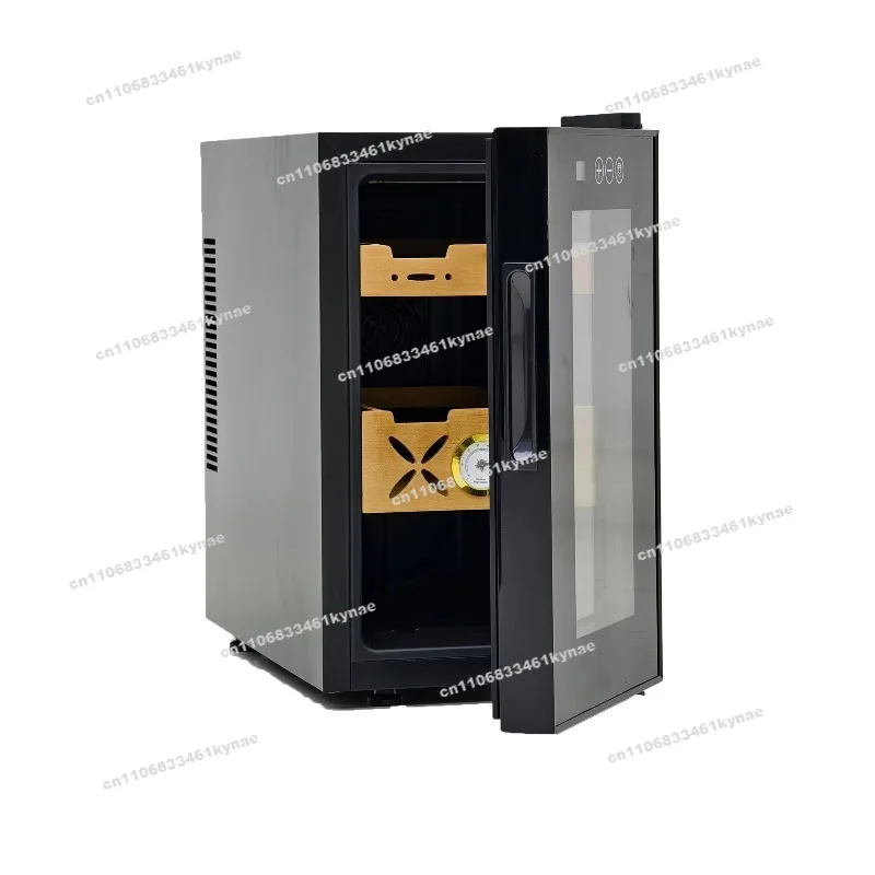 For Electric Cigar Cabinet Wood Stainless Steel Intelligent Temperature Control Silence