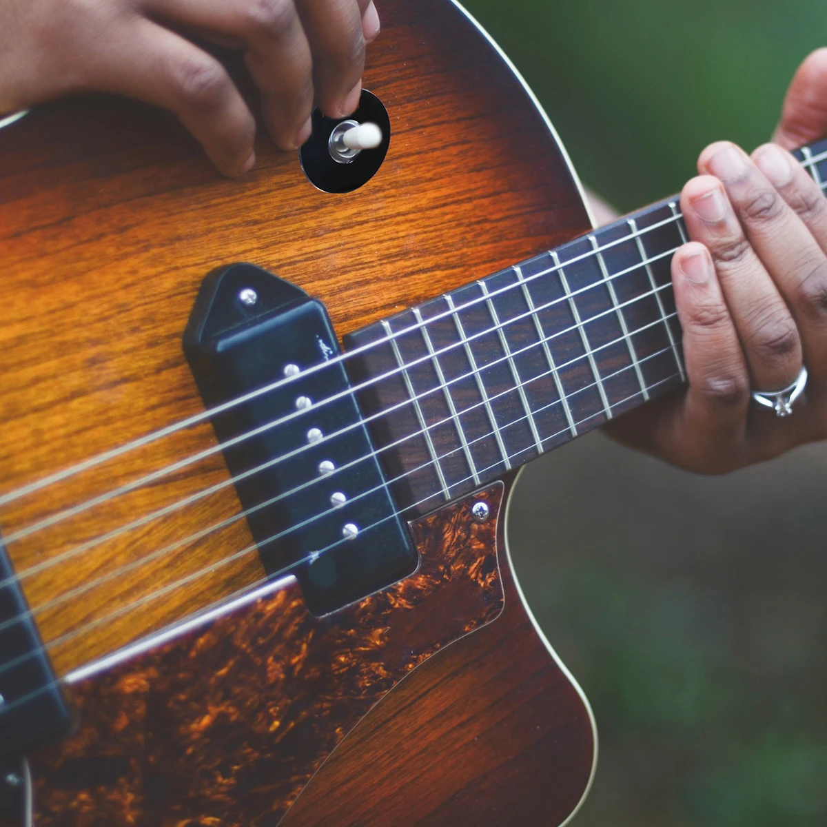 

Protective Gasket Guitar Toggle Plate Washer Treble Ring Rhythm Guitars Component Plastic Parts and Accessories