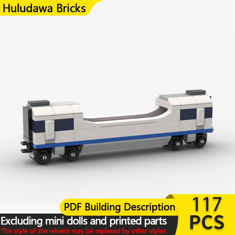 

Модель городской автомобиль MOc, строительные кирпичи, открытая грузовая карета, модульная технология, детские праздничные подарки, сборные игрушки, костюм