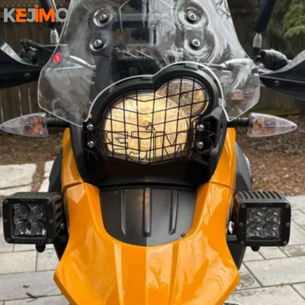 

FOR BMW G650 XCHALLENGE/XCOUNTRY/XMOTO G 650 g650 2007-2010 2009 2008 Motorcycle Headlight Guard Protector Grille Cover Parts