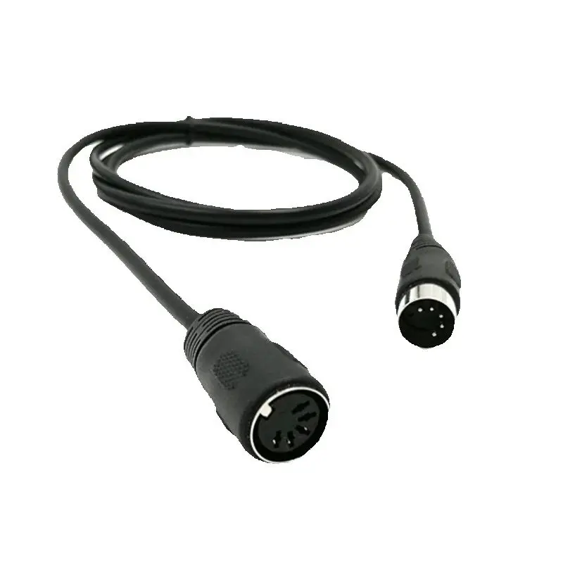 Cable de extensión MIDI MIDI de 5 pines DIN macho a hembra Cable MIDI de Audio 1,5 m 3m para teclado MIDI sintetizador órgano guitarra eléctrica