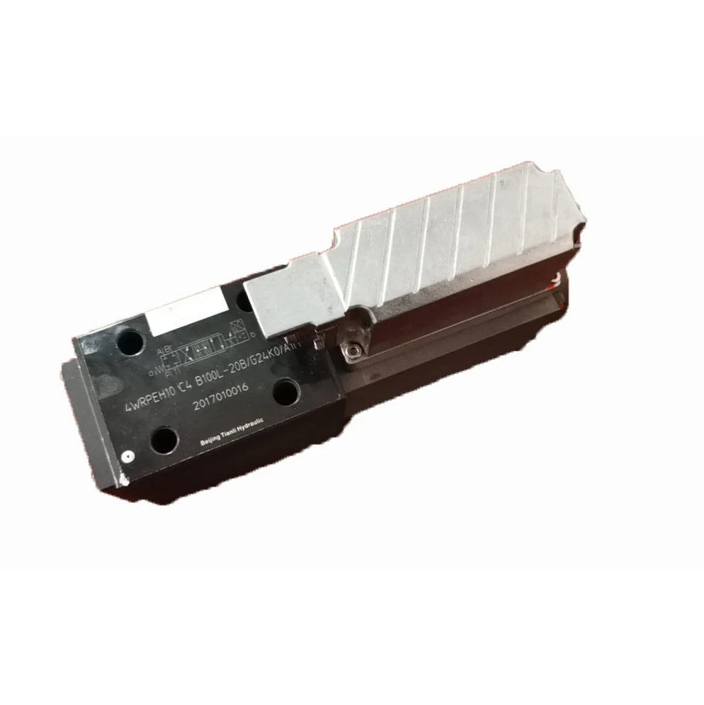 Factory Outlet Direct-acting Spool Valve Motor Servo Valve Max Flow 40l/min And 100l/min With Position Controller