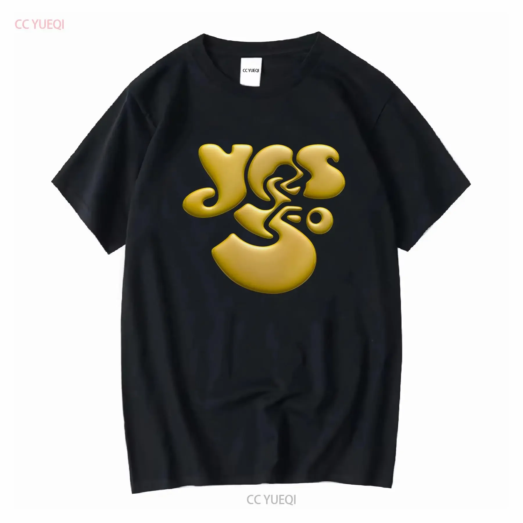 2018 oui 50th anniversaire Tour Rock And Roll Hall Of Fame t-shirt adulte taille M vintage lavé légèrement étiré