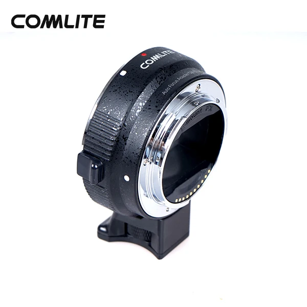 Adaptor Dudukan Lensa Fokus Otomatis Commlite CM-EF-NEX untuk Lensa Canon EF untuk Digunakan untuk Kamera Dudukan Sony NEX