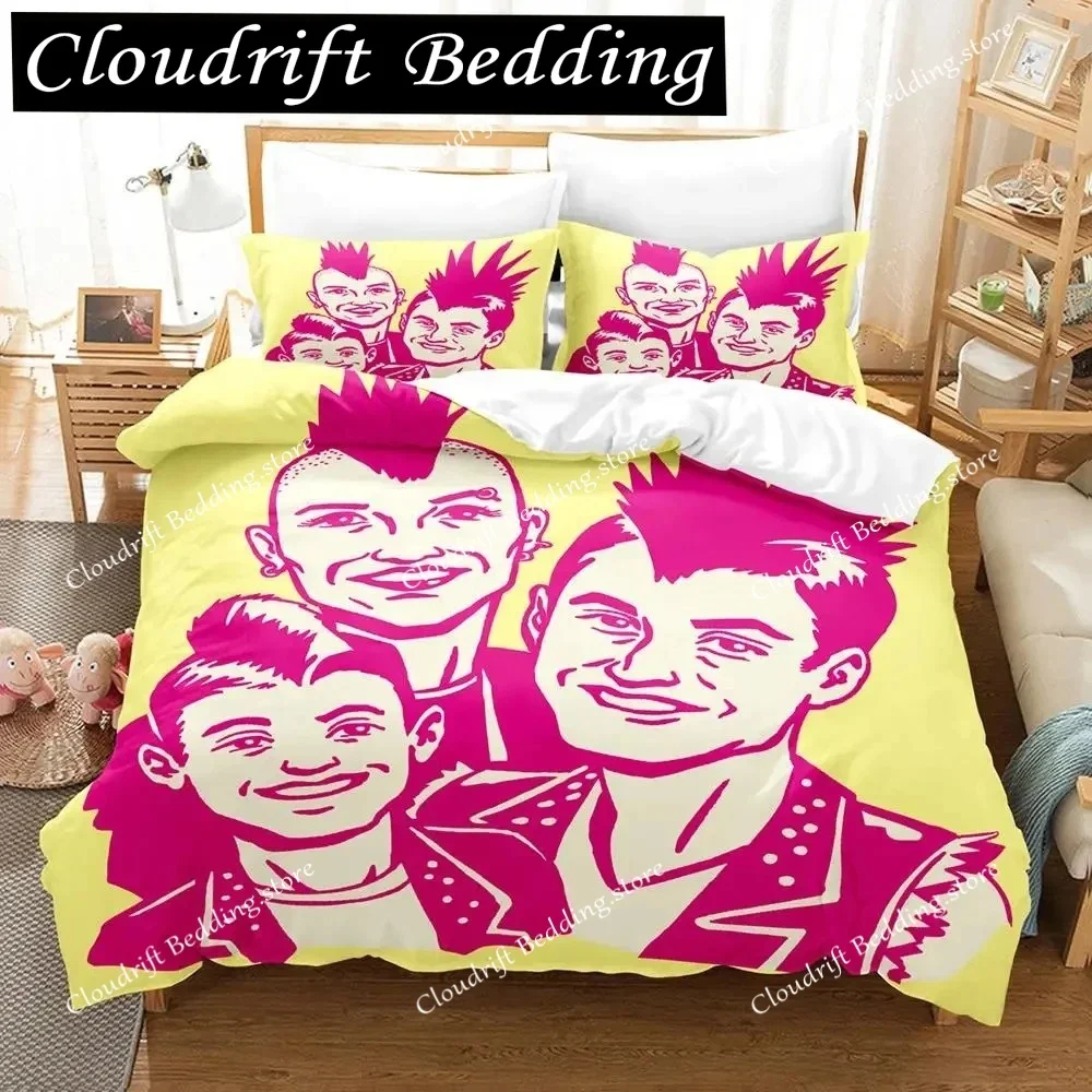 

New Nofx Rock Band Bedding Set Single Twin Full Queen King Size Bed Set Adult Boy Bedroom Duvetcover Sets 3D Anime Bed Sheet Set