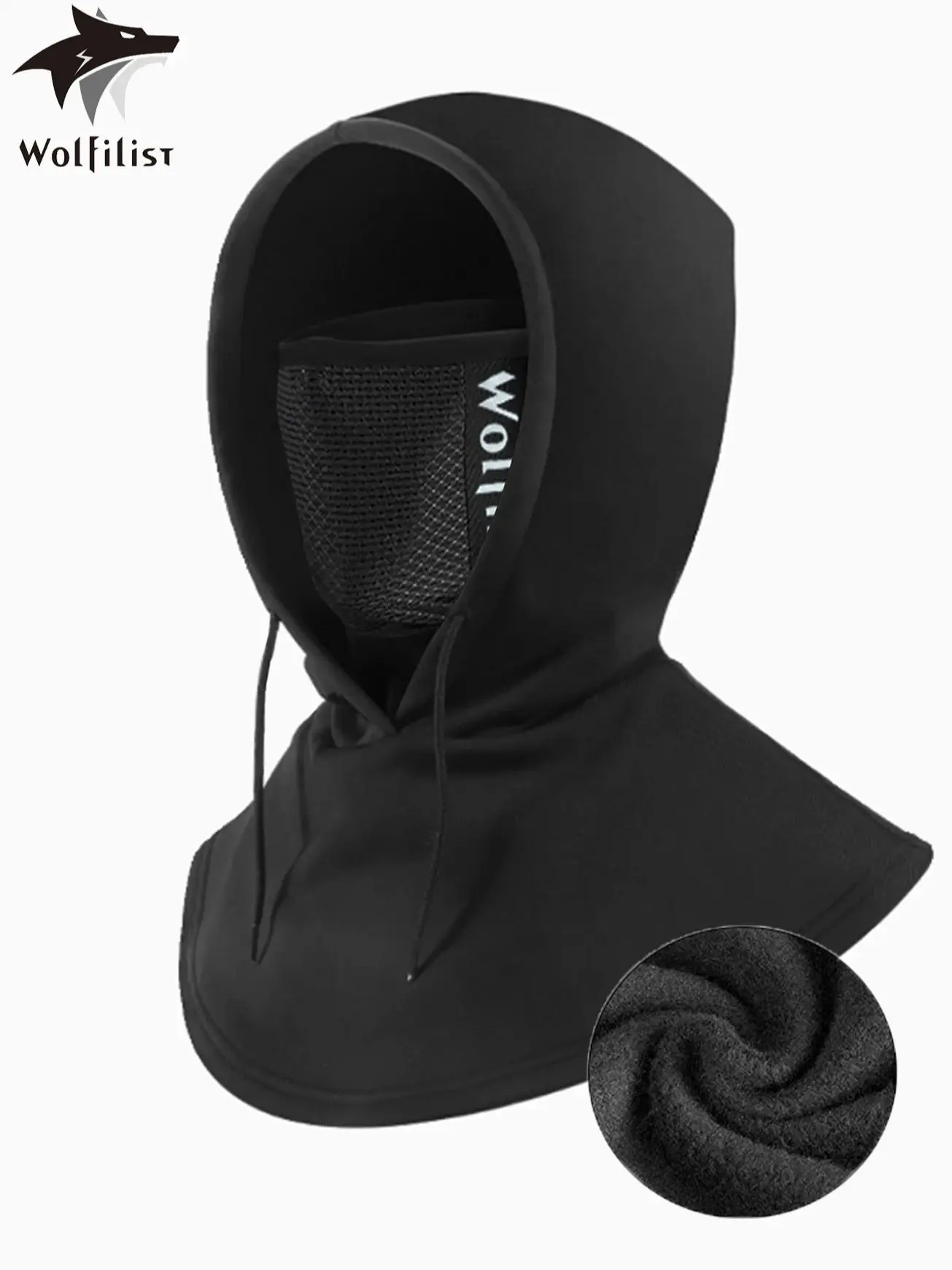 AliExpress wolfilist Balaclava Winter Face Mask Ski Mask, Warm Fleece Ski Mask for Men & Women Face Cover for Extreme Cold Weather Gear for Cycling,