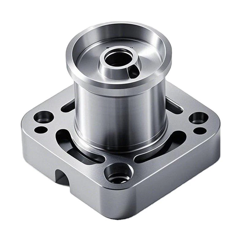 Custom Metal Multi-Port Hydraulic Valve Block cnc Manufacturing Machining Cnc Milling Service