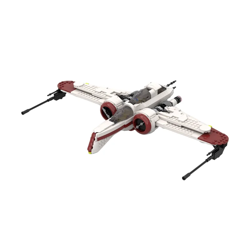 760-teiliges MOC ARC Star Battle Modellbausatz Weihnachtsgeschenk Spielzeug Architektur Zusammenbau DIY Bildungs-Bausteine Kreative Idee