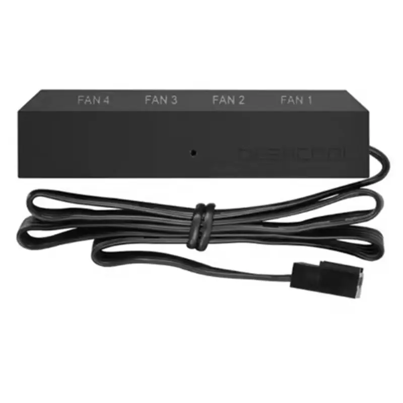 

AT82-FH-04 1 Drag 4 Fan Hub PWM Controlled 4 Pin 1 Point Ornament 68X13x17.5Mm Fan Module