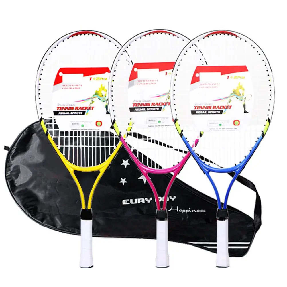 Junior Tennis Alloy Kids Blue Parent Child Sports Game Toys Teens Professional Toy Parent Child Sports Game Oxford Storage