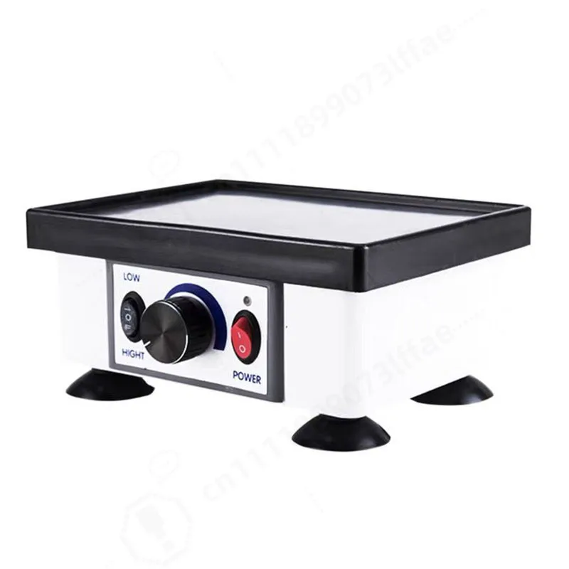 Dental Gypsum Vibrator, Square Gypsum Shaker Oscillator Dental Technician Equipment for Dental Plaster Mixing Use