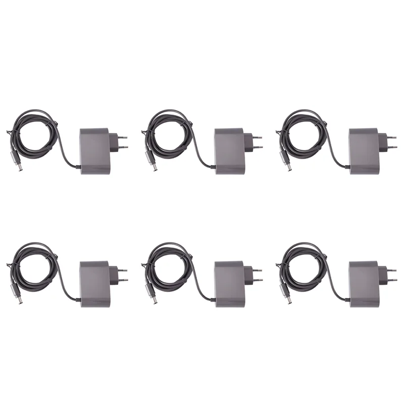 

Y59A 6X для пылесоса Dyson, зарядное устройство DC30 DC31 DC34 DC35 DC44 DC45 DC56 DC57, адаптер питания, вилка европейского стандарта
