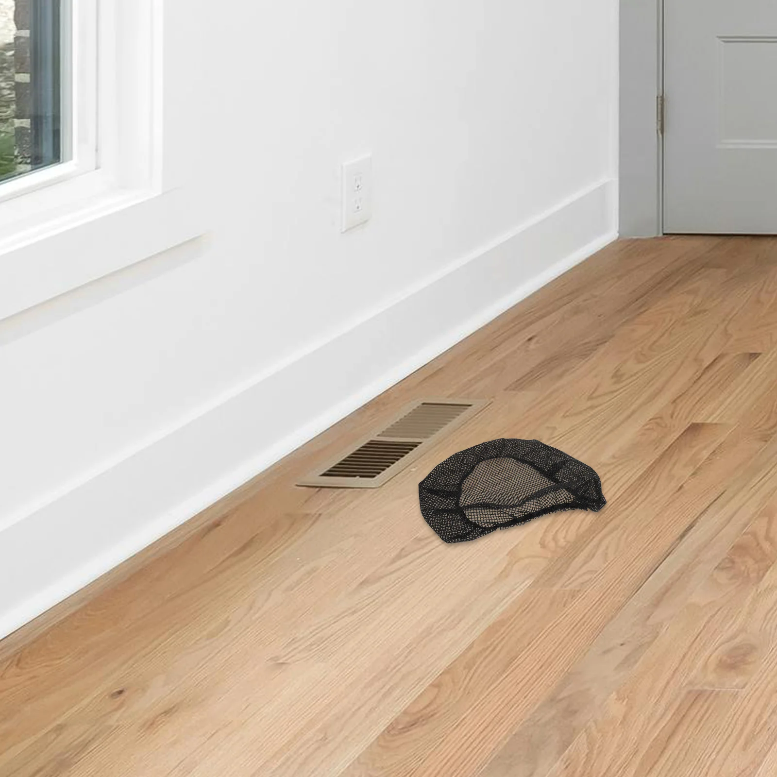 غطاء فتحة تهوية الأرضية للتنظيف بدون جهد، عالي المرونة لمنع الحطام، تصميم قابل لإعادة الاستخدام، حقيبة شبكية للتهوية سهلة التركيب