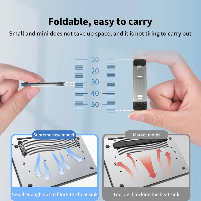 Self-adhesive Metal Bracket For IP 15 Samsung Adjustable Folding Kickstand Mini Invisible Mobile Phone Stand