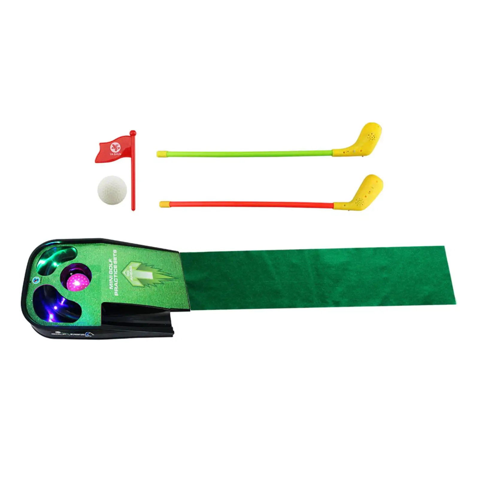 Toddlers Golf Set Quick Assembly Mini Golf Playset for Ages 3 4 5 6 7 8 Years